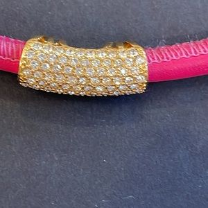 Brighton Glitter Long Bead Gold